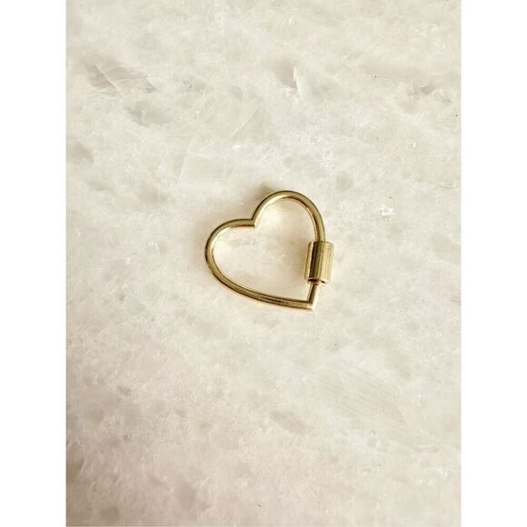 Valentine‘s gold color heart key ring  - Picture 2 of 3